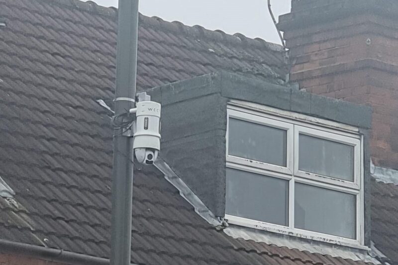 CCTV camera in Stockland Green,